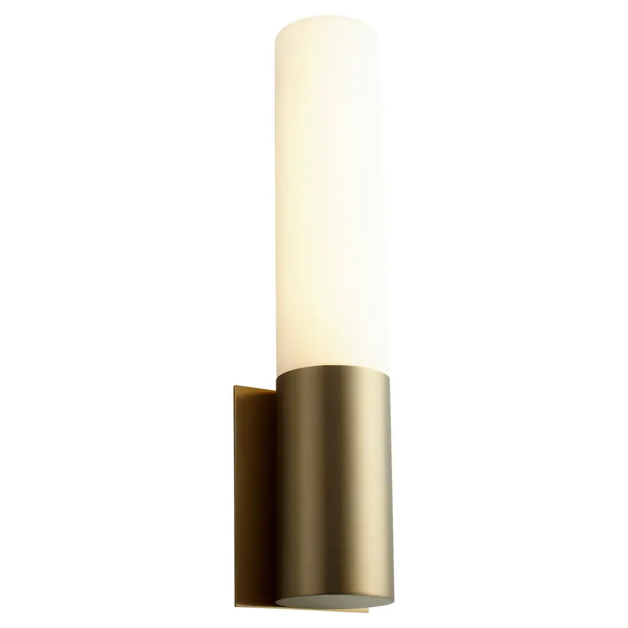 Magnum LED Wall Sconce in Aged Brass - Image 2