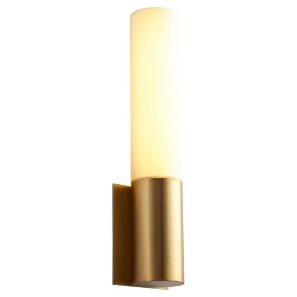 Magnum LED Wall Sconce in Aged Brass - Image 2