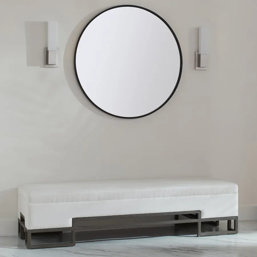 Vega LED Wall Sconce in Satin Nickel - Image 4
