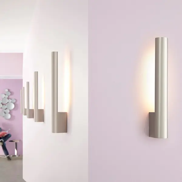 Mies LED Wall Sconce in Polished Chrome - Image 8
