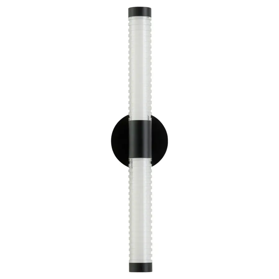 Vaden LED Wall Sconce in Black - Image 1