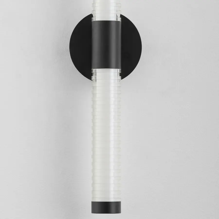 Vaden LED Wall Sconce in Black - Image 3