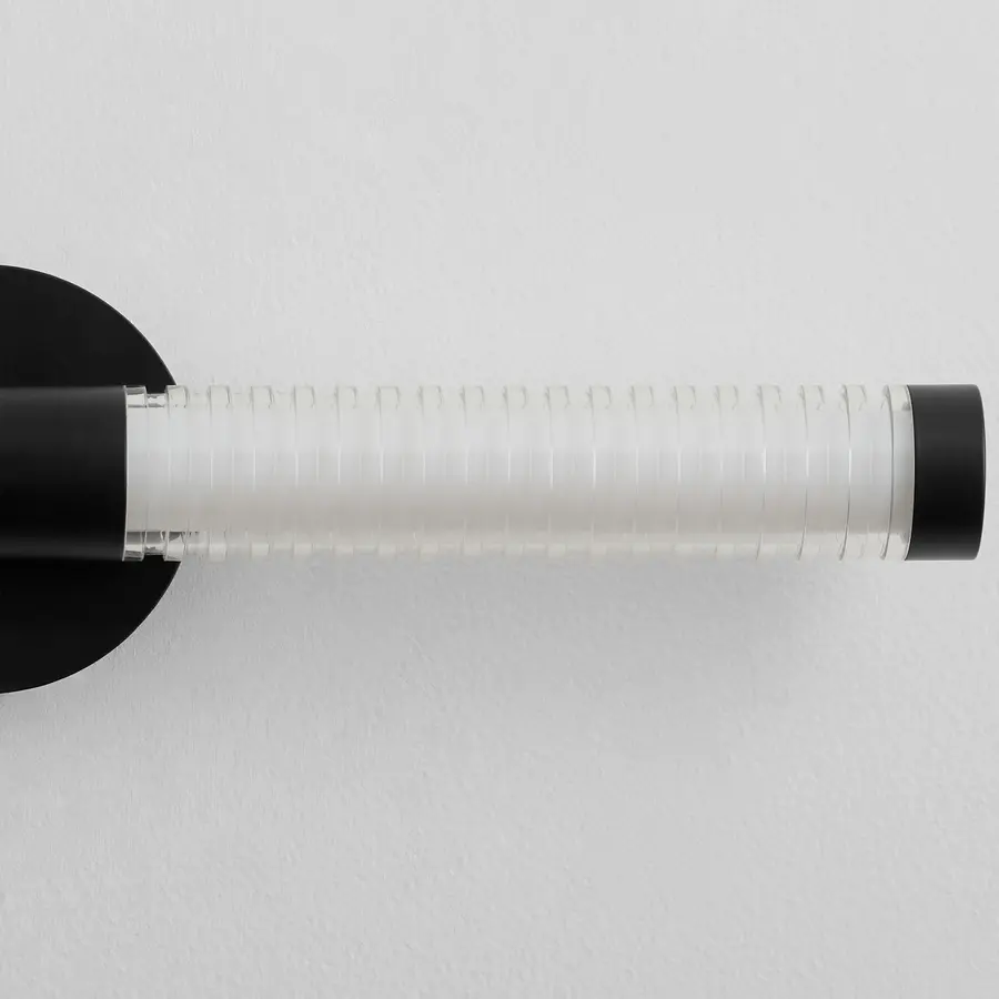 Vaden LED Wall Sconce in Black - Image 5