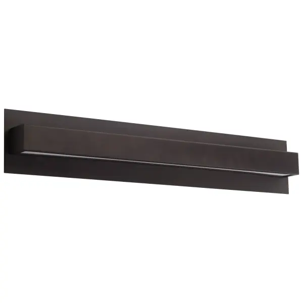 The Alcor LED vanity light delivers excellent task lighting with integrated LED technology and a high CRI of 90 for accurate color rendering. Its slim profile and warm 3000K output make it ideal for bathroom grooming tasks.