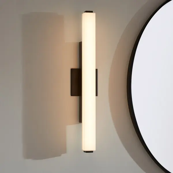 Adelphi LED Vanity Light in Black - Image 4