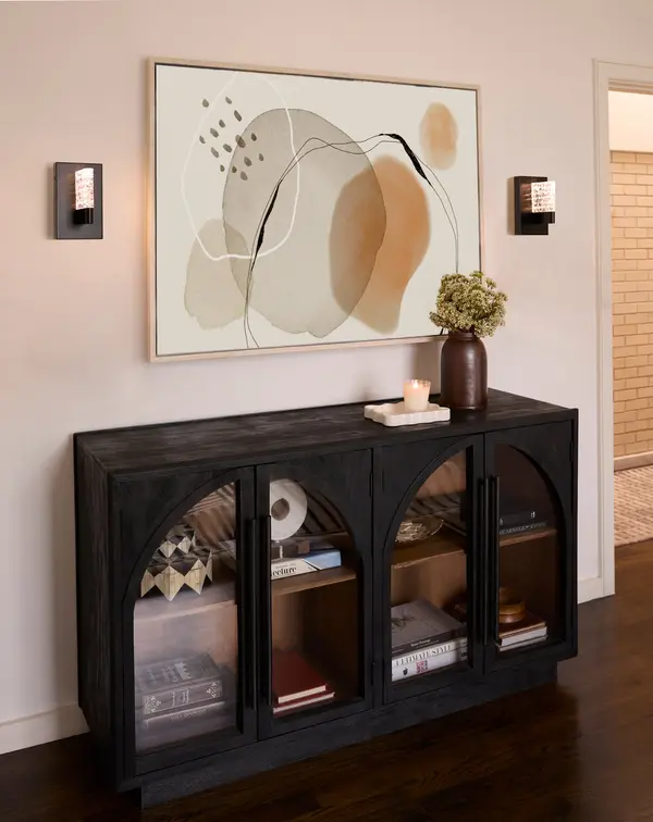 Gamma LED Wall Sconce in Black - Image 5