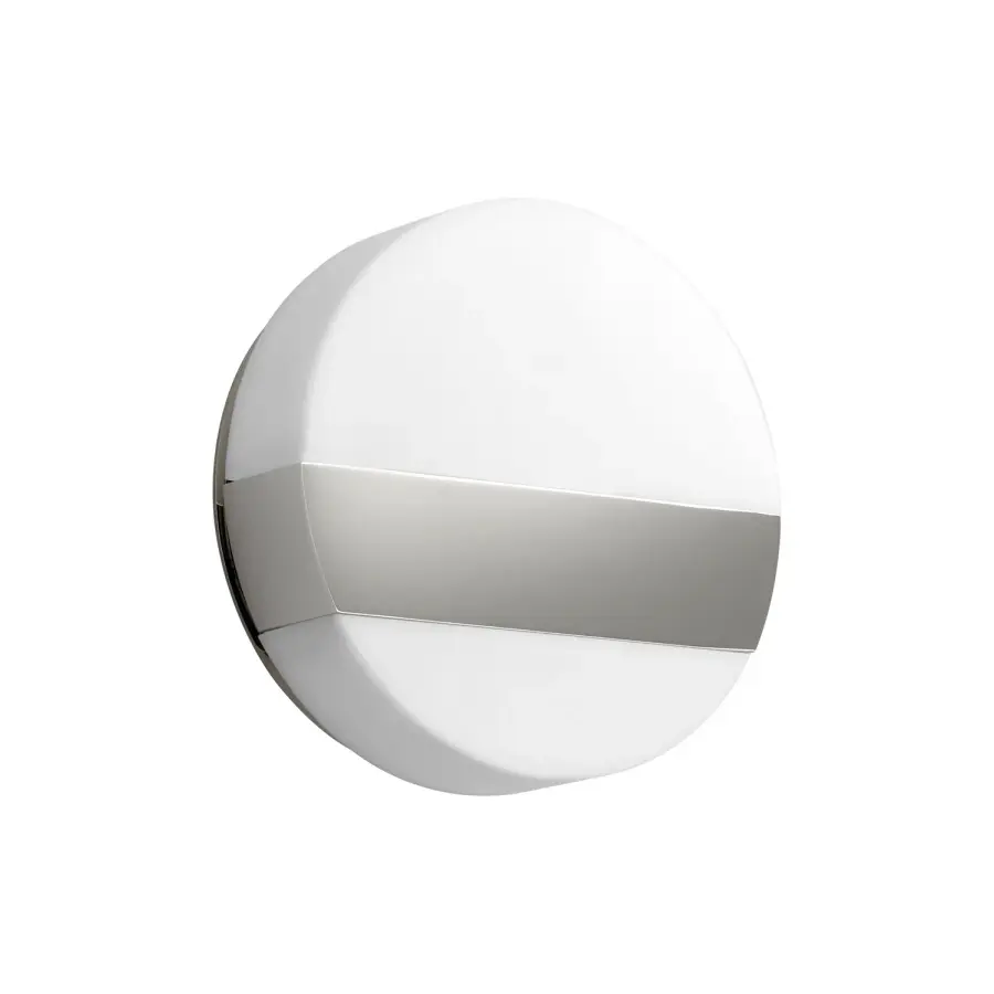 Aurora LED Wall Sconce in Polished Nickel - Image 1