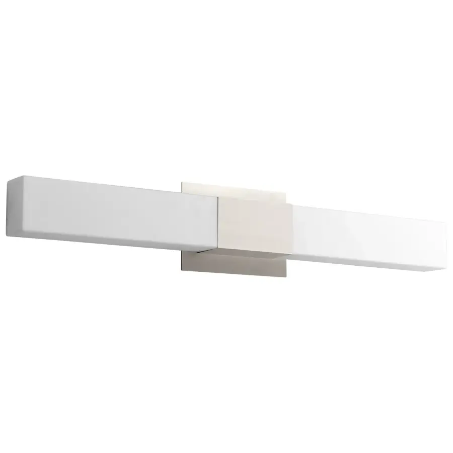 Vega LED Vanity Light in Satin Nickel - Image 1