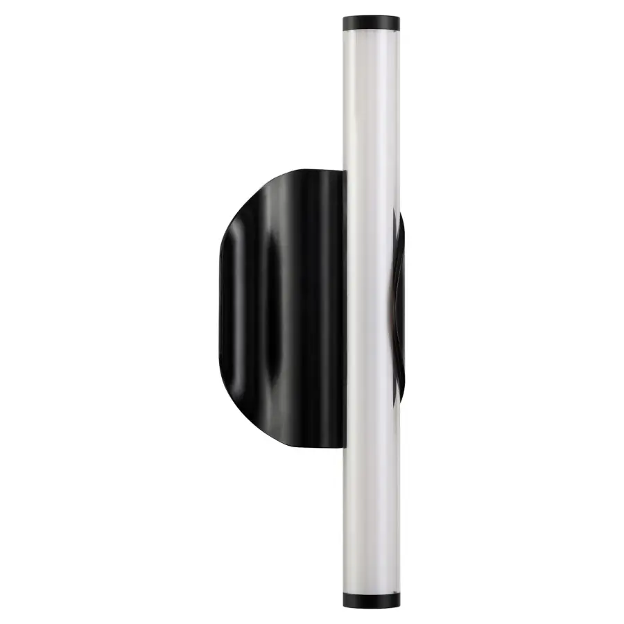 Ola LED Wall Sconce in Matte Black - Image 1