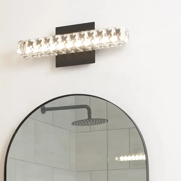 Élan LED Wall Sconce in Black - Image 8
