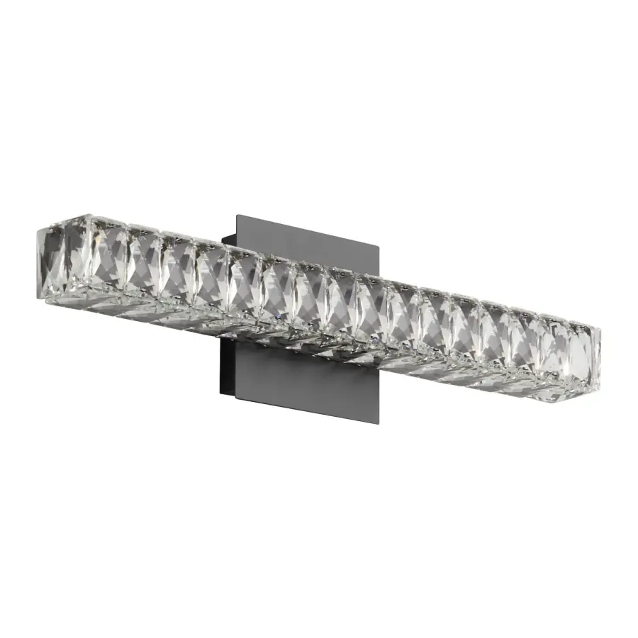 Élan LED Vanity Light in Black - Image 1