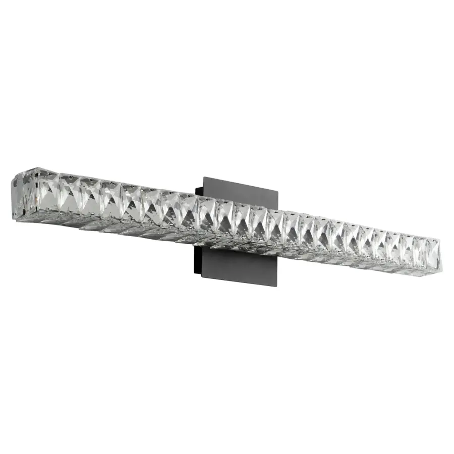 Élan LED Vanity Light in Black - Image 1