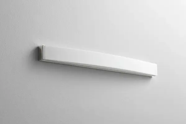The Archer LED Vanity delivers bright, even illumination with integrated LED technology in a streamlined polished nickel finish. Its low-profile design and damp rating make it ideal for modern bathrooms.