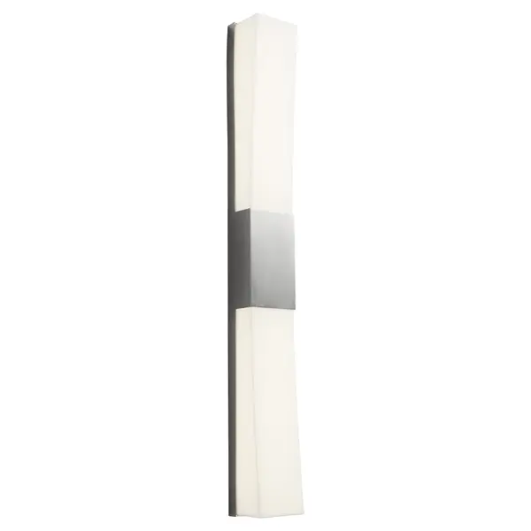 Crescent LED Vanity Light in Satin Nickel - Image 3