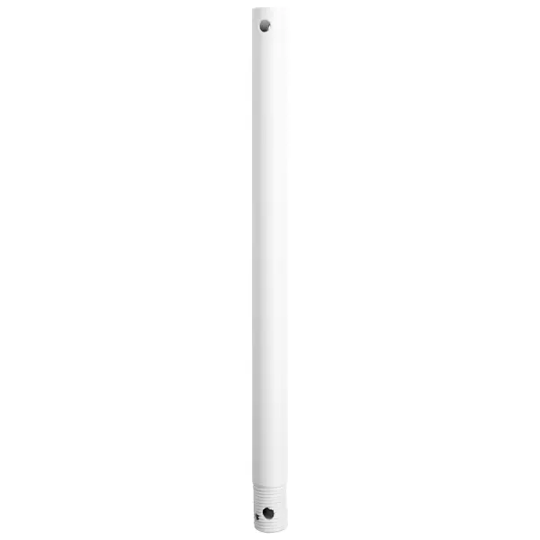 Collection: Downrod Finish: White Width: 0.75" Length: 12.00" Weight: 0.70 lb Material: Steel Country of Origin: China Safety Listing: UL, ETL Safety Rating: Dry Manufacturer Warranty: 1 Year Warranty