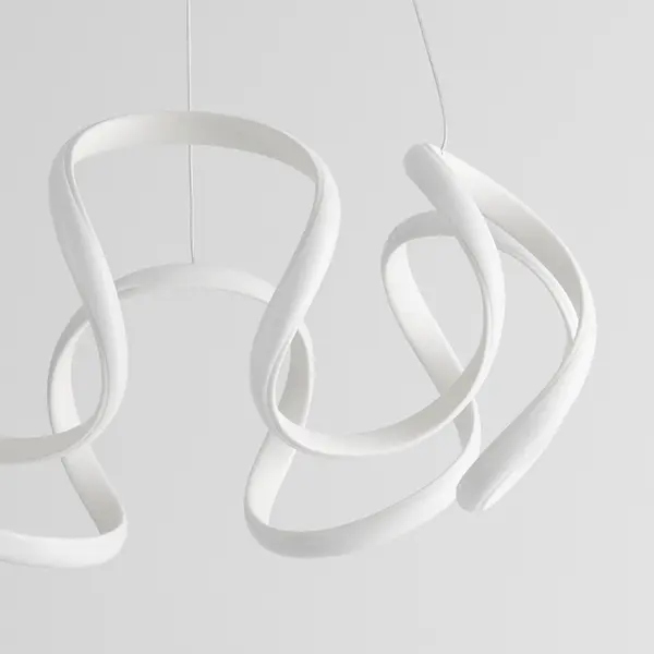 Cirro LED Ceiling Mount in White - Image 4