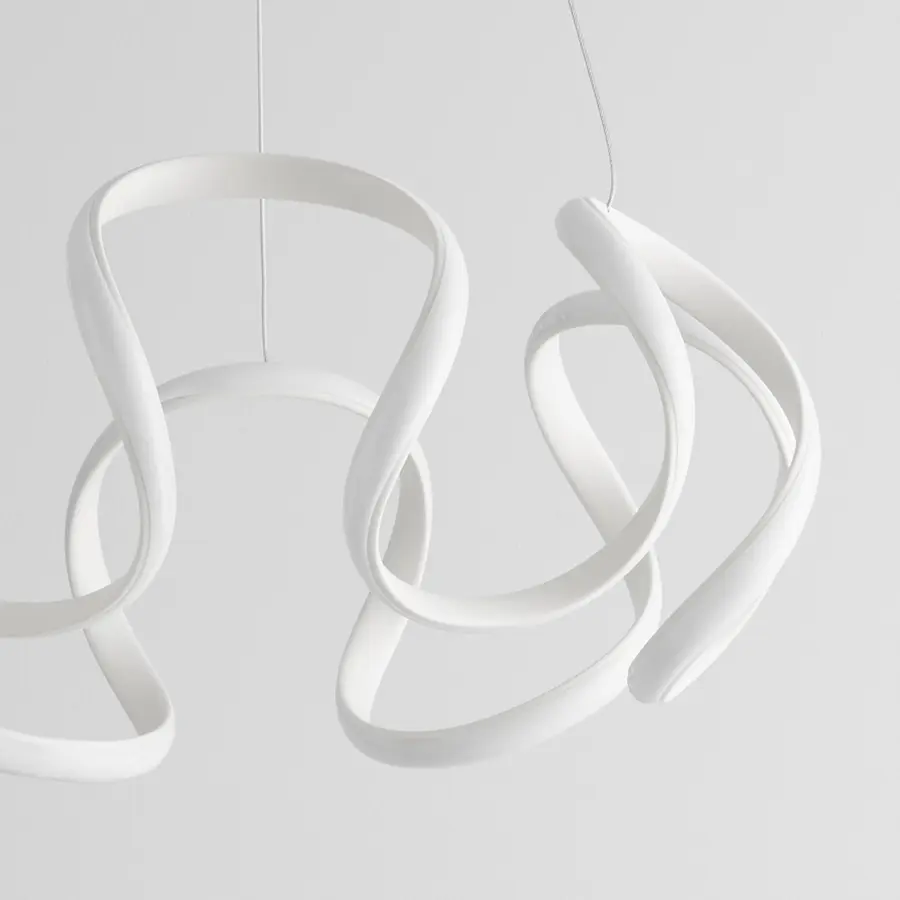 Cirro LED Ceiling Mount in White - Image 4