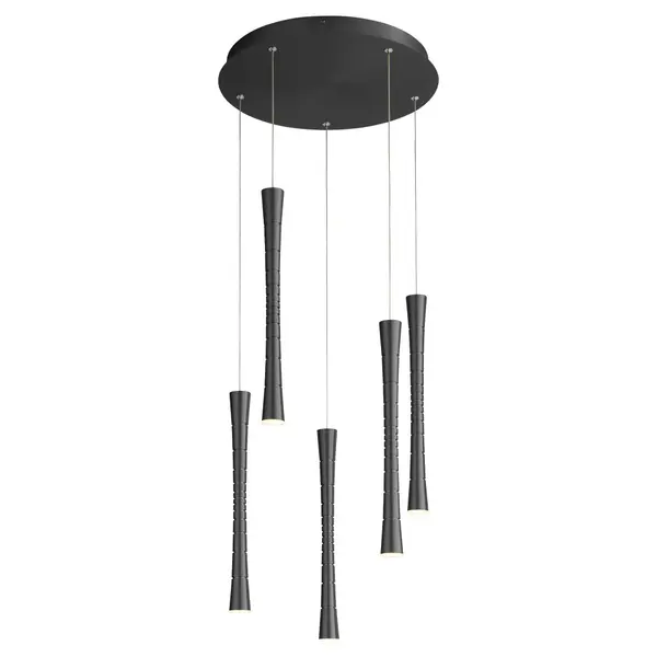 Collection: Sabre Finish: Black Width: 15.75" Height: 17.50" Weight: 11.70 lb Bulbs Included Number of Bulbs: 5 Maximum Wattage: 5.50 W Bulb Type: LED Bulb Base: Array Light Source: LED CRI: 90 Voltage: 120.00 V Country of Origin: China Safety Listing: UL, ETL Safety Rating: Damp LED - alternate view