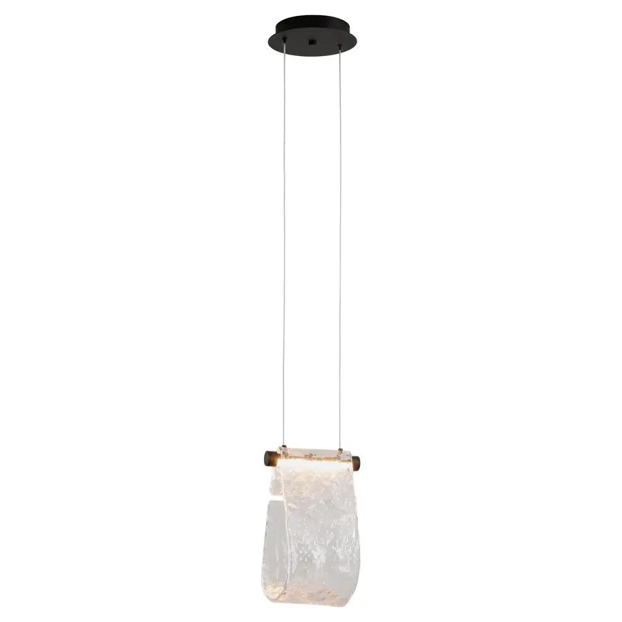 Veer LED Mini Pendant in Black - Image 2