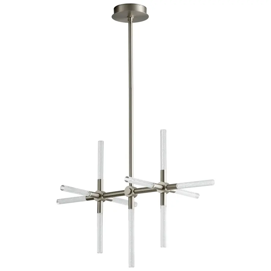 Tali LED Linear Pendant in Satin Nickel - Image 1