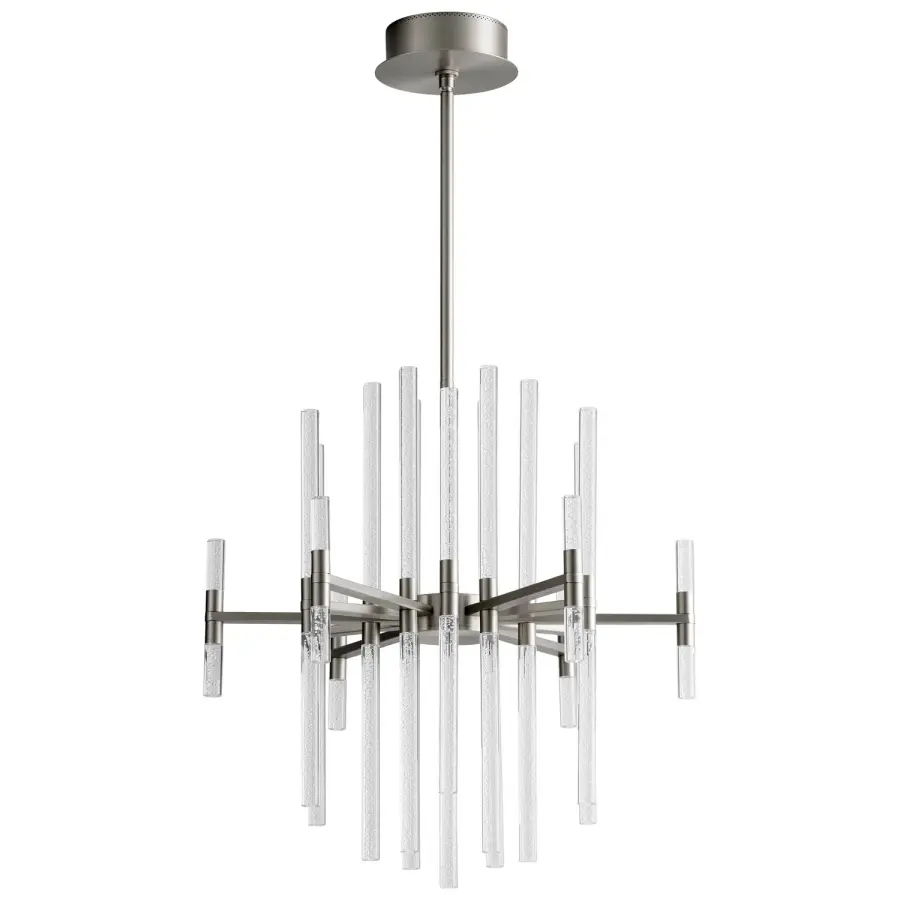 Miro LED Ceiling Mount in Satin Nickel - Image 1