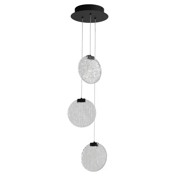 Axiom LED Mini Pendant in Black - Image 1
