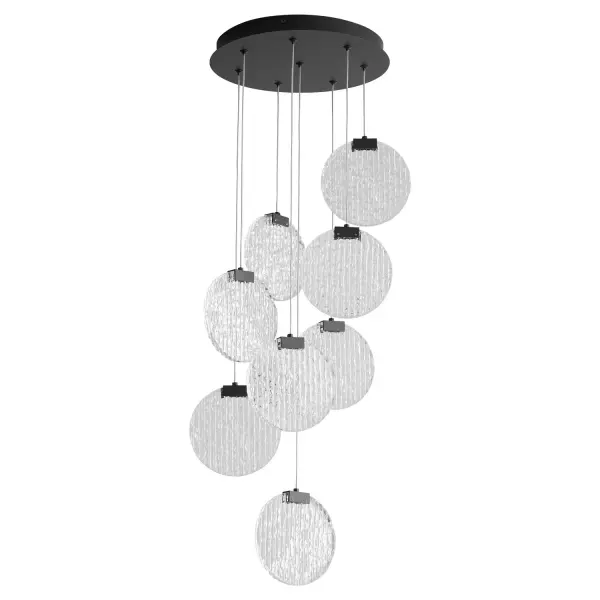 Axiom LED Pendant in Black - Image 1