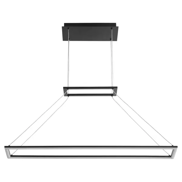 Xanni LED Linear Pendant in Black - Image 1