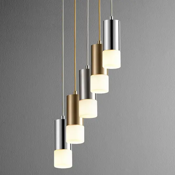 Magneta LED Mini Pendant in Aged Brass - Image 4