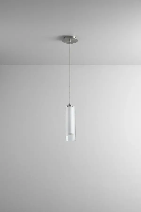Collection: Gratis Finish: Satin Nickel|Satin Opal Glass: Satin Opal Width: 3.75" Height: 15.50" Weight: 5.32 lb Bulbs Included Number of Bulbs: 1 Maximum Wattage: 5.10 W Bulb Type: LED Bulb Base: Array Light Source: LED Light Output: 487.00 lm Color Temperature: 3000 K CRI: 90 Voltage: 120.00 V Material: Steel and Glass Country of Origin: China Safety Listing: UL, ETL Safety Rating: Dry LED Manufacturer Warranty: 1 year from date of purchase , 5 years LED