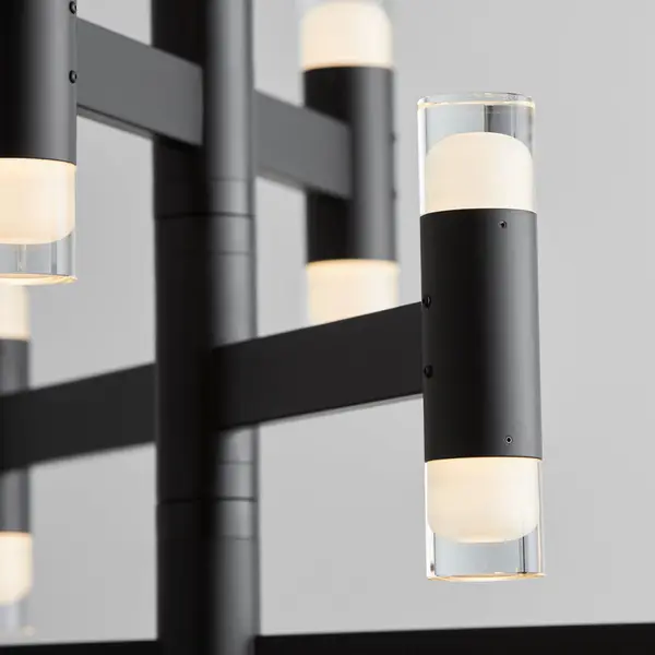 Alarum LED Chandelier in Black - Image 3