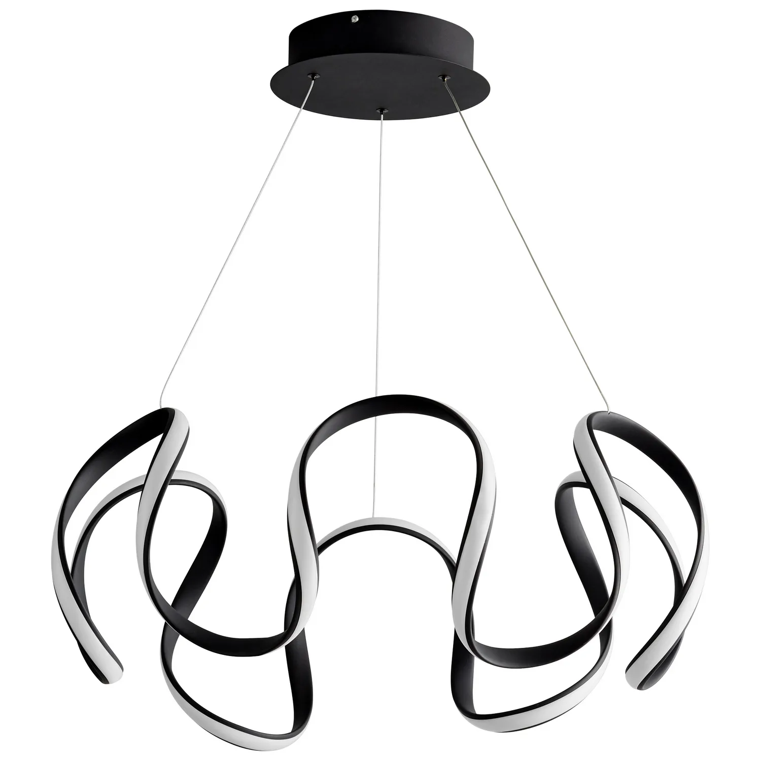 Cirro LED Ceiling Mount in Black