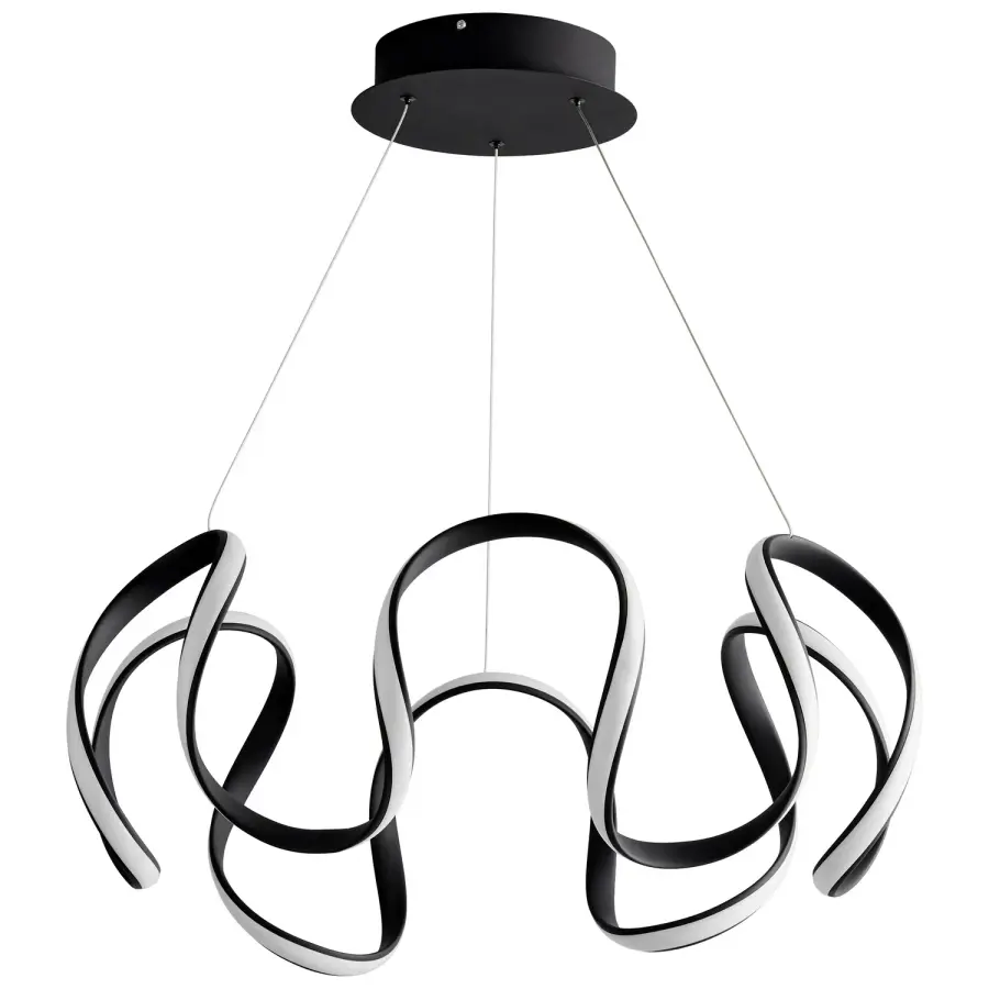 Cirro LED Ceiling Mount in Black - Image 1