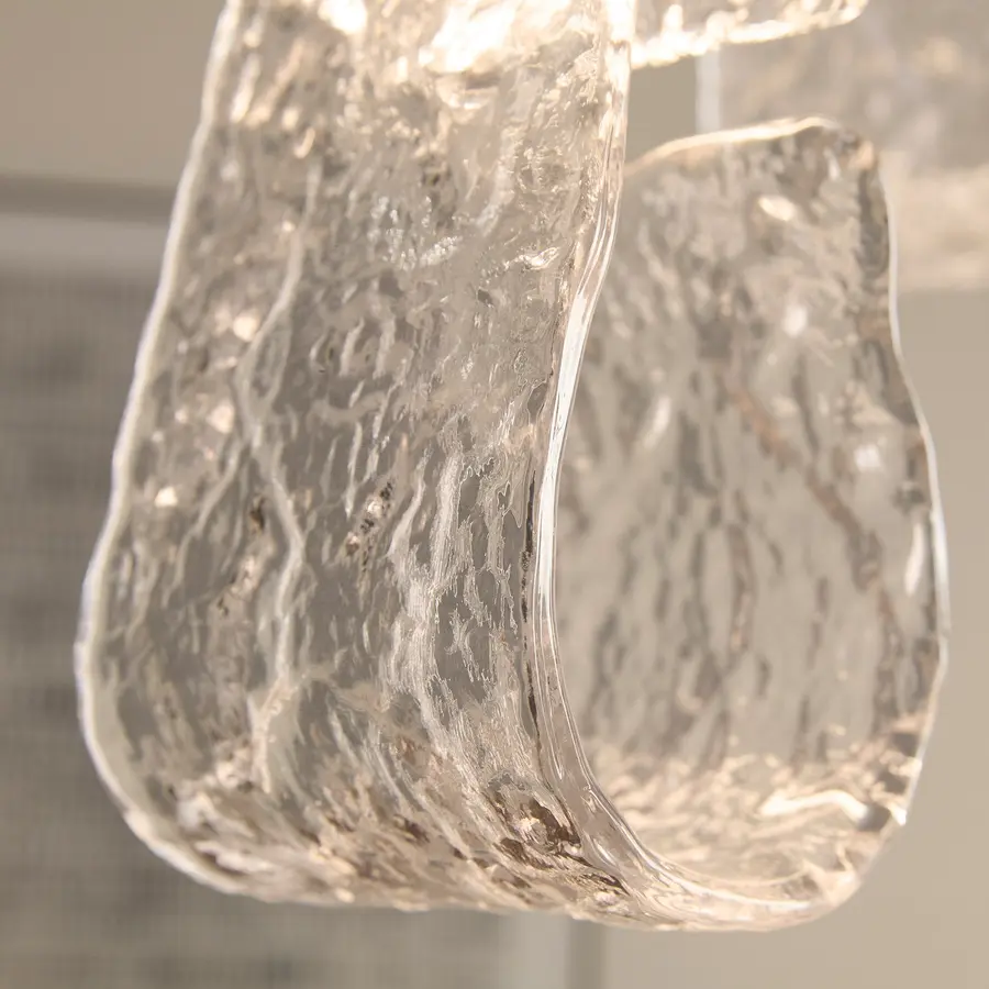 Veer LED Pendant in Black - Image 7