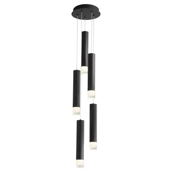 Alarum LED Mini Chandelier in Black - Image 2
