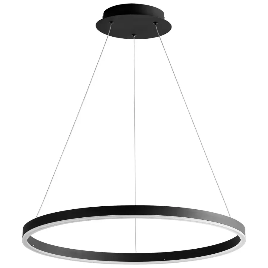 Circulo LED Pendant in Black - Image 1