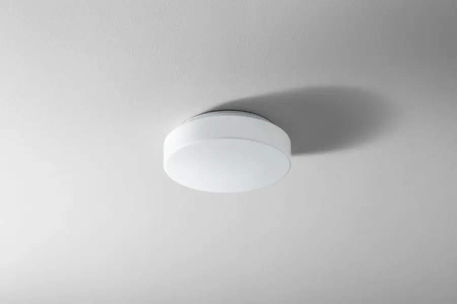 Rhythm LED Flush Mount in White - Image 1