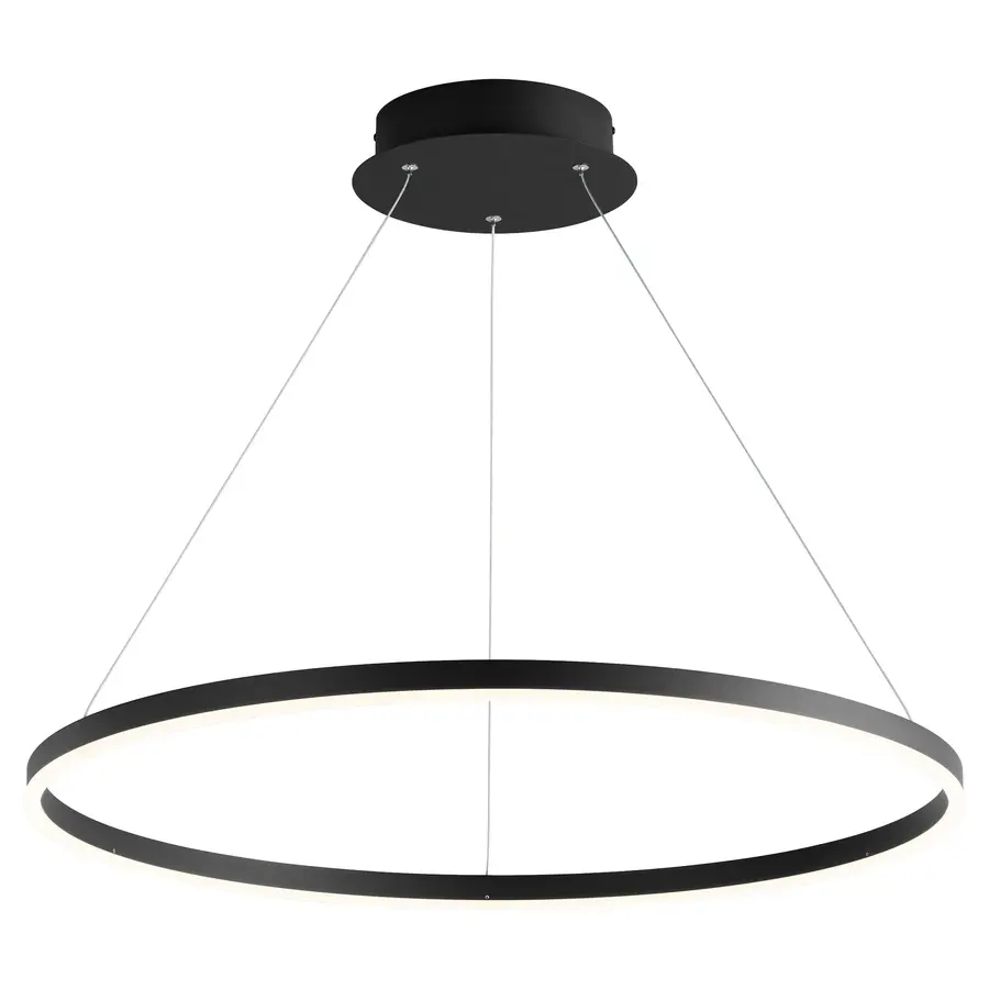 Circulo LED Pendant in Black - Image 2