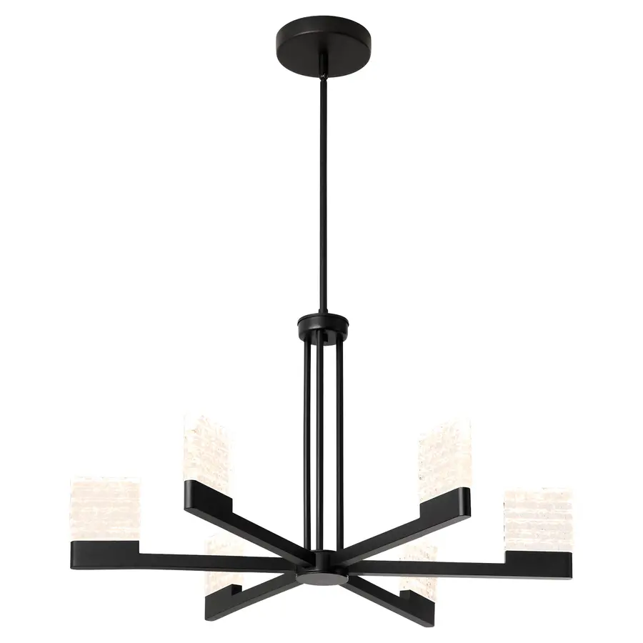 Gamma LED Chandelier in Black - Image 2