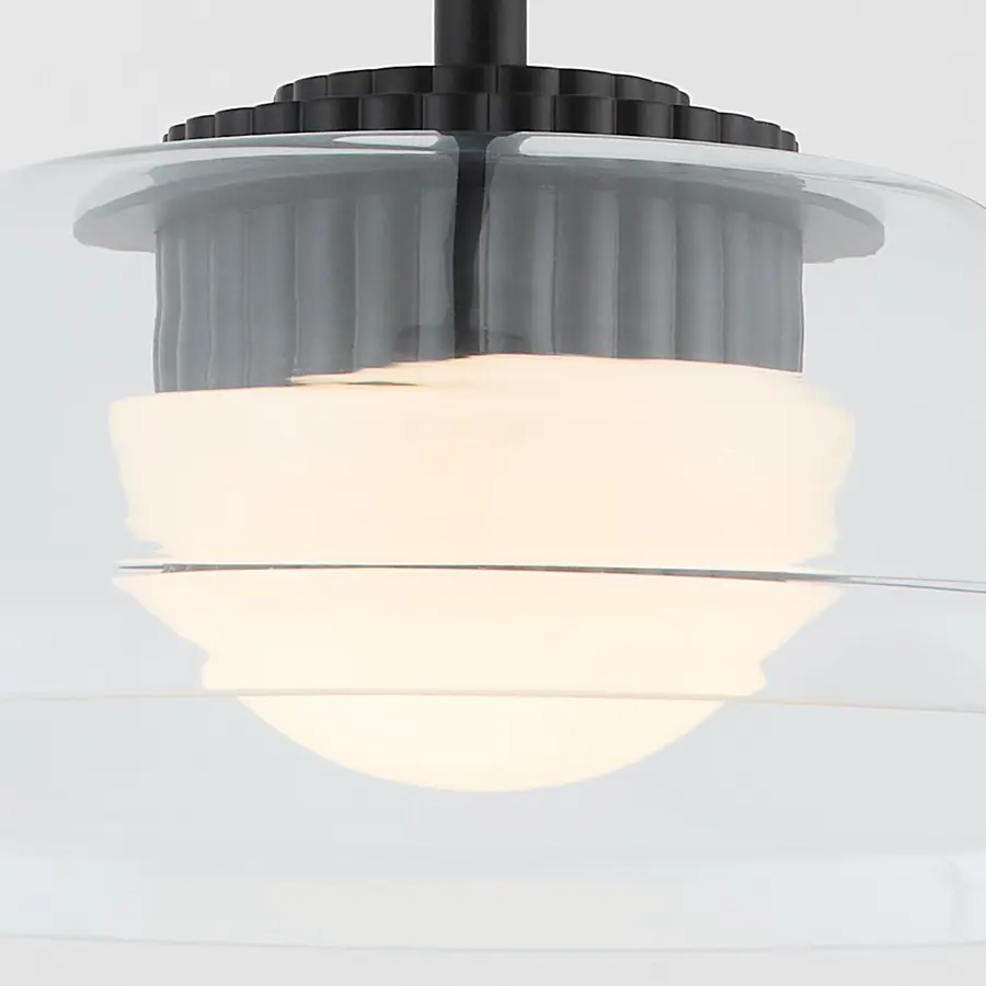 Eros LED Pendant in Black - Image 3