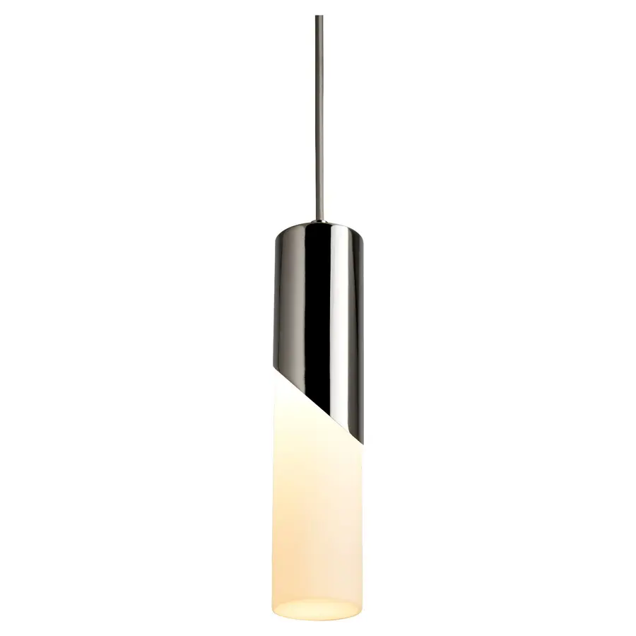 Ellipse LED Mini Pendant in Polished Nickel - Image 2