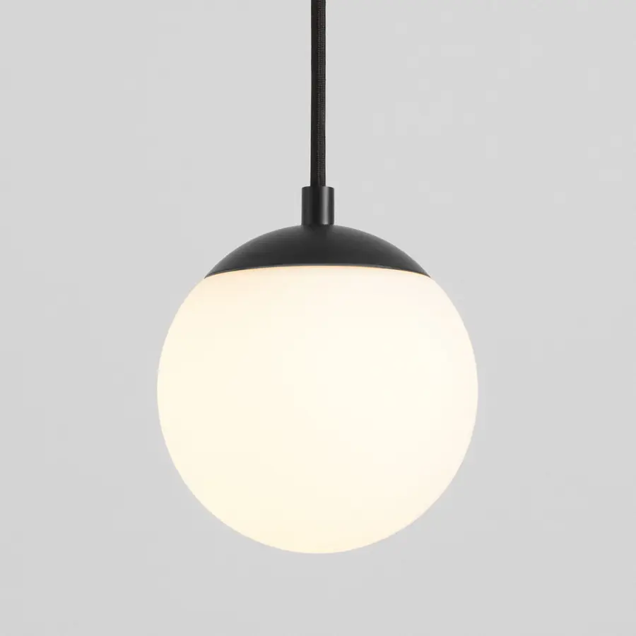 Luna LED Pendant in Black - Image 3
