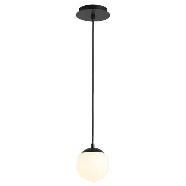 Luna LED Pendant in Black - Image 9