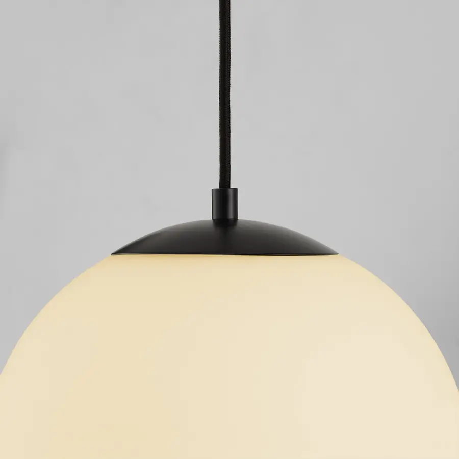 Luna LED Pendant in Black - Image 4