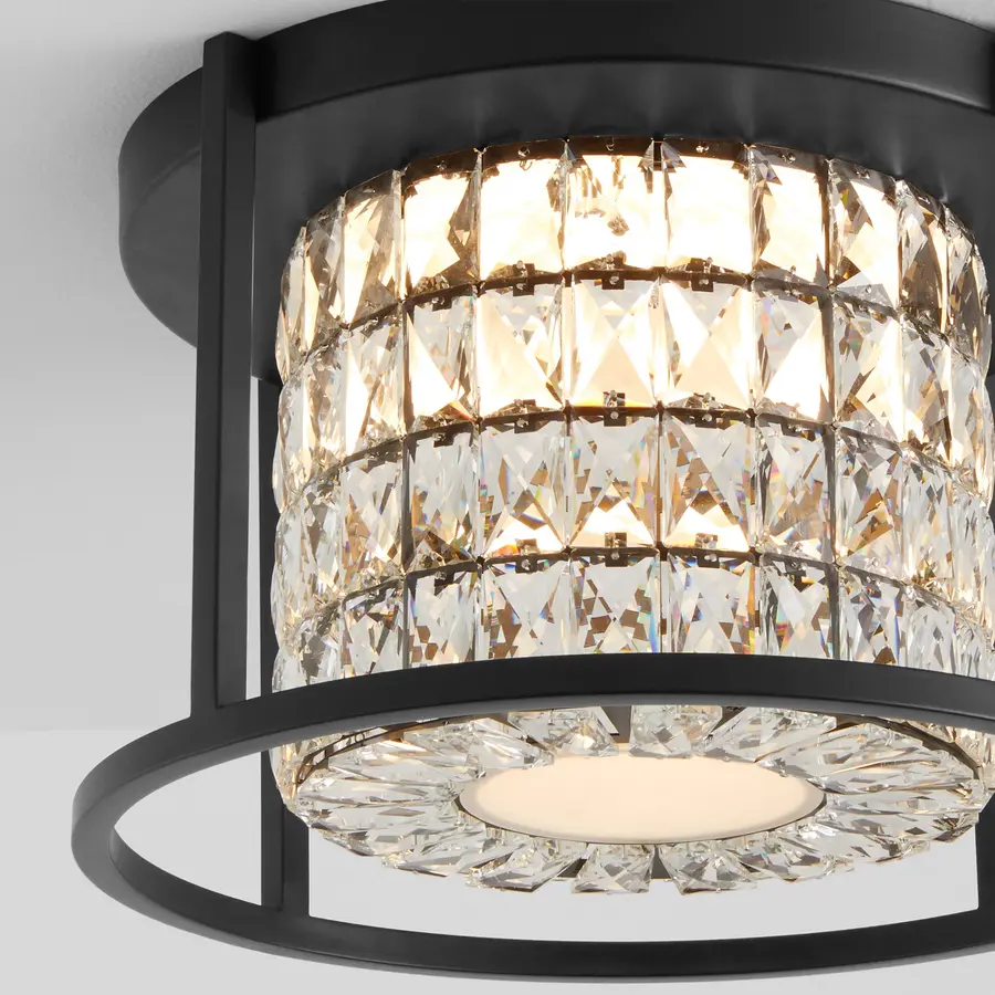 Élan LED Ceiling Mount in Black - Image 3