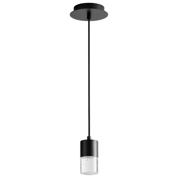 The Spirit LED pendant delivers efficient, focused lighting in a sleek mini profile. Its black-on-black finish and compact 2.75" width make it ideal for tight spaces, task lighting, or grouped installations over islands and bars.