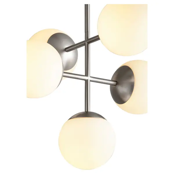 Nebula 5-Light LED Pendant in Satin Nickel - Image 3