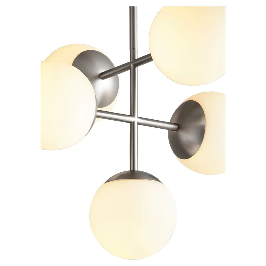 Nebula 5-Light LED Pendant in Satin Nickel - Image 3