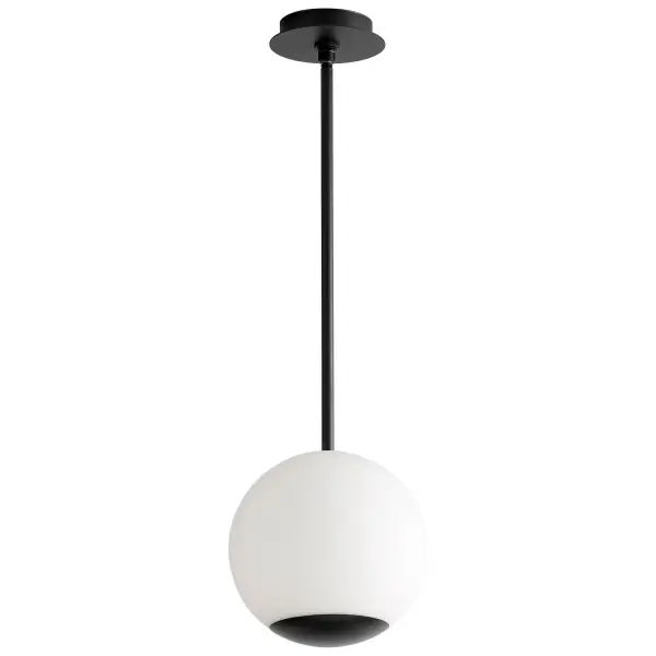 Collection: Terra Finish: Black Glass: Frost/ White Width: 10.00" Height: 11.63" Weight: 8.50 lb Bulbs Included Number of Bulbs: 1 Maximum Wattage: 11.00 W Bulb Type: LED Bulb Base: Array Light Source: LED Light Output: 565.00 lm Color Temperature: 3000 K CRI: 90 Voltage: 120.00 V Material: Steel and Glass Country of Origin: China Safety Listing: UL, ETL Safety Rating: Damp LED Manufacturer Warranty: 1 year from date of purchase