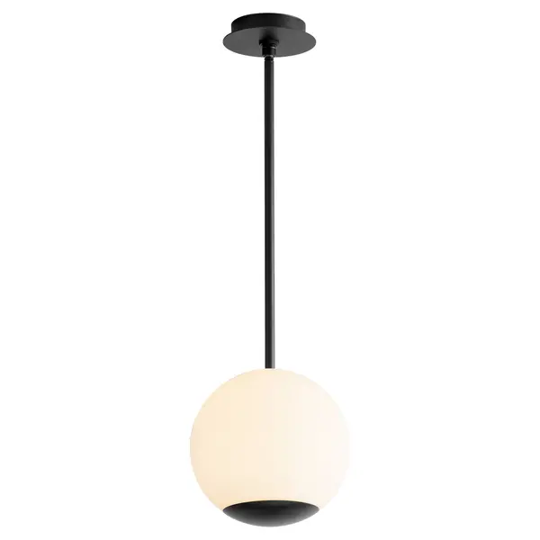 Collection: Terra Finish: Black Glass: Frost/ White Width: 10.00" Height: 11.63" Weight: 8.50 lb Bulbs Included Number of Bulbs: 1 Maximum Wattage: 11.00 W Bulb Type: LED Bulb Base: Array Light Source: LED Light Output: 565.00 lm Color Temperature: 3000 K CRI: 90 Voltage: 120.00 V Material: Steel and Glass Country of Origin: China Safety Listing: UL, ETL Safety Rating: Damp LED Manufacturer Warranty: 1 year from date of purchase - alternate view